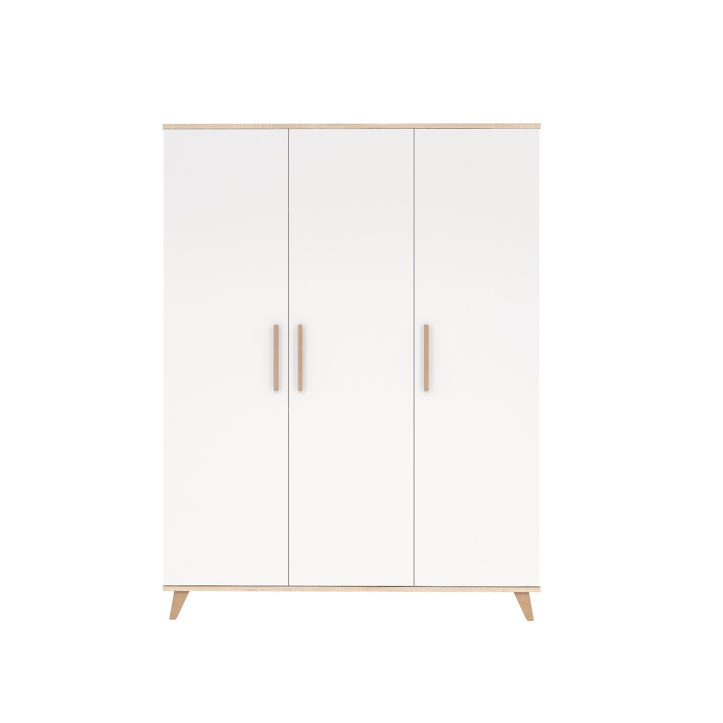 Flip White & Oak riidekapp XL