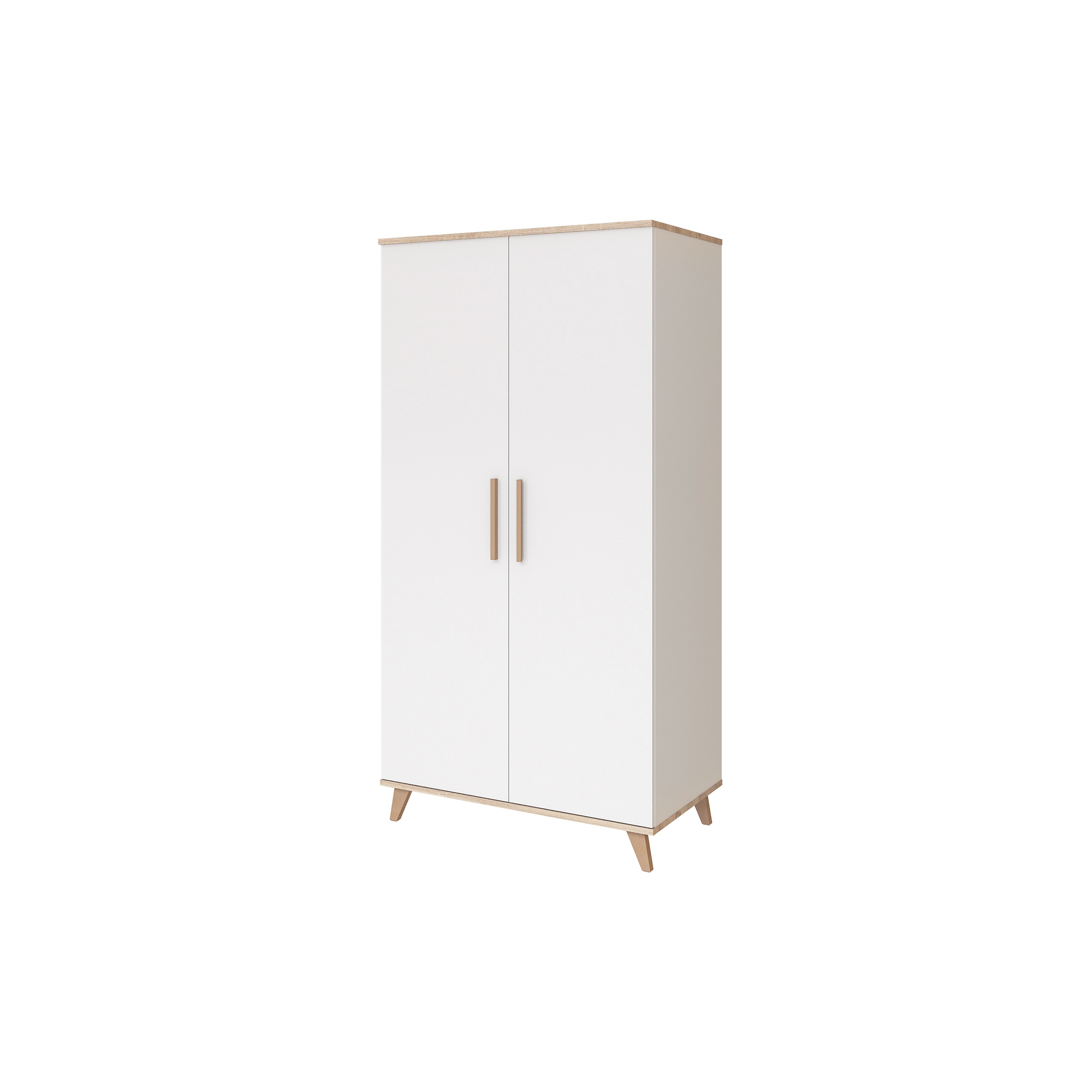Flip White & Oak riidekapp