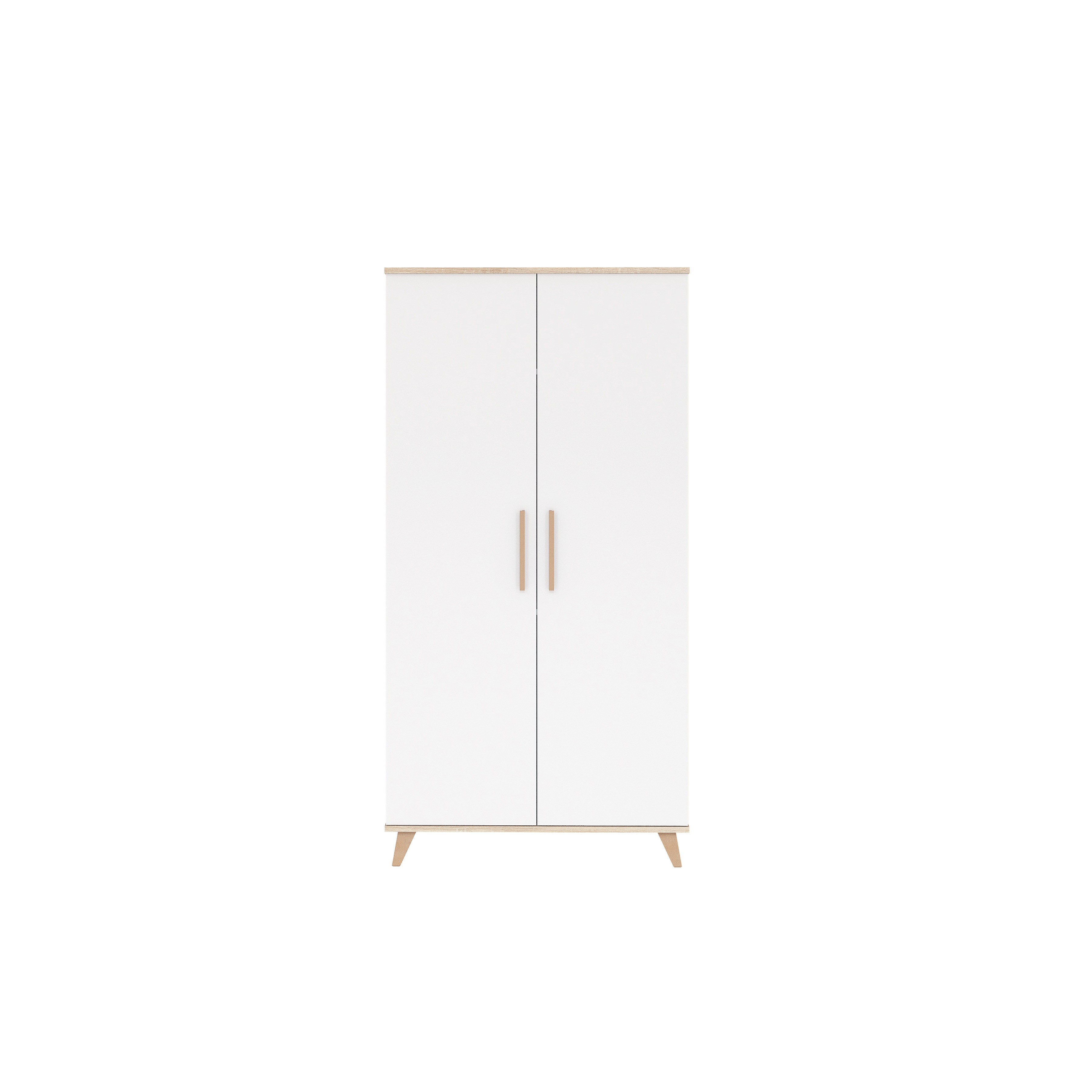 Flip White & Oak riidekapp