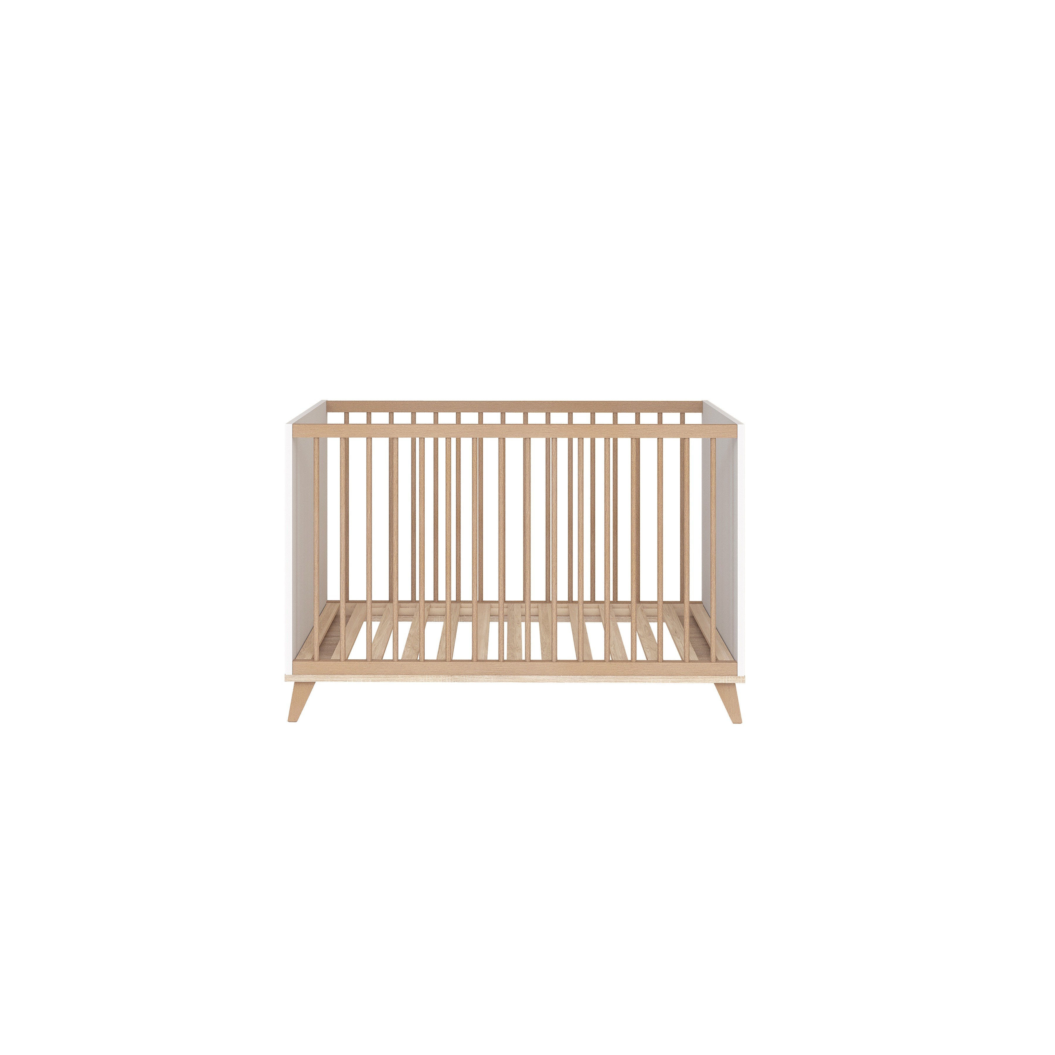 Flip White & Oak voodi 120x60