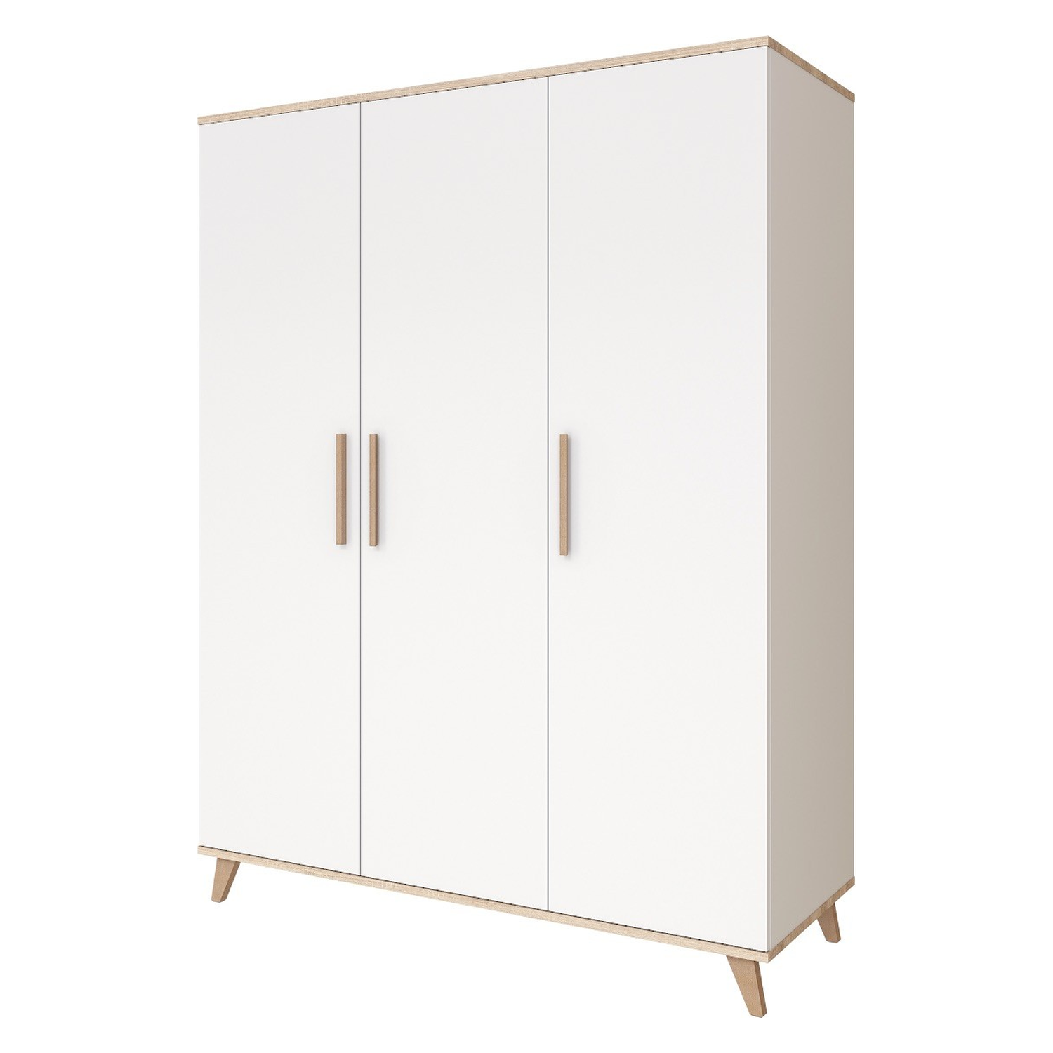 Flip White & Oak riidekapp XL