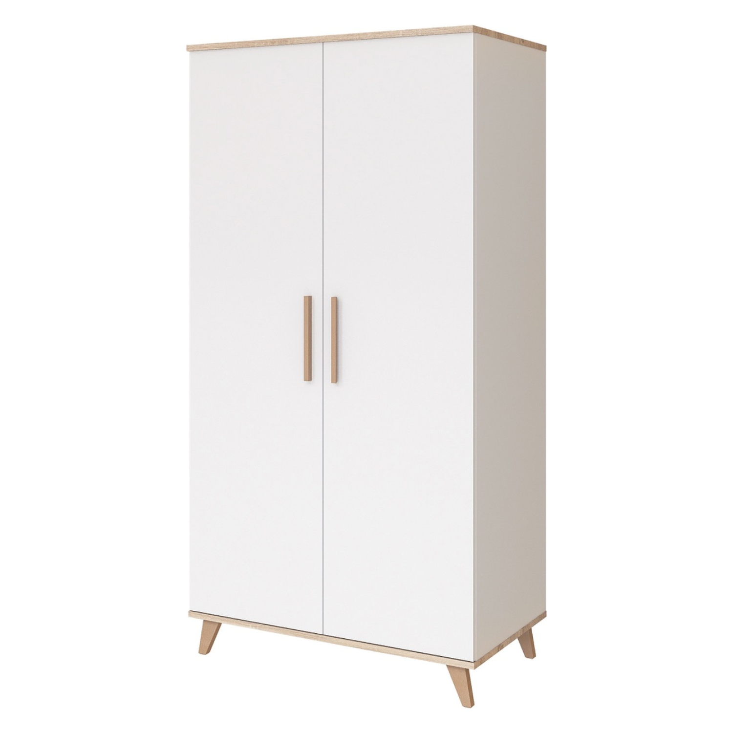 Flip White & Oak riidekapp
