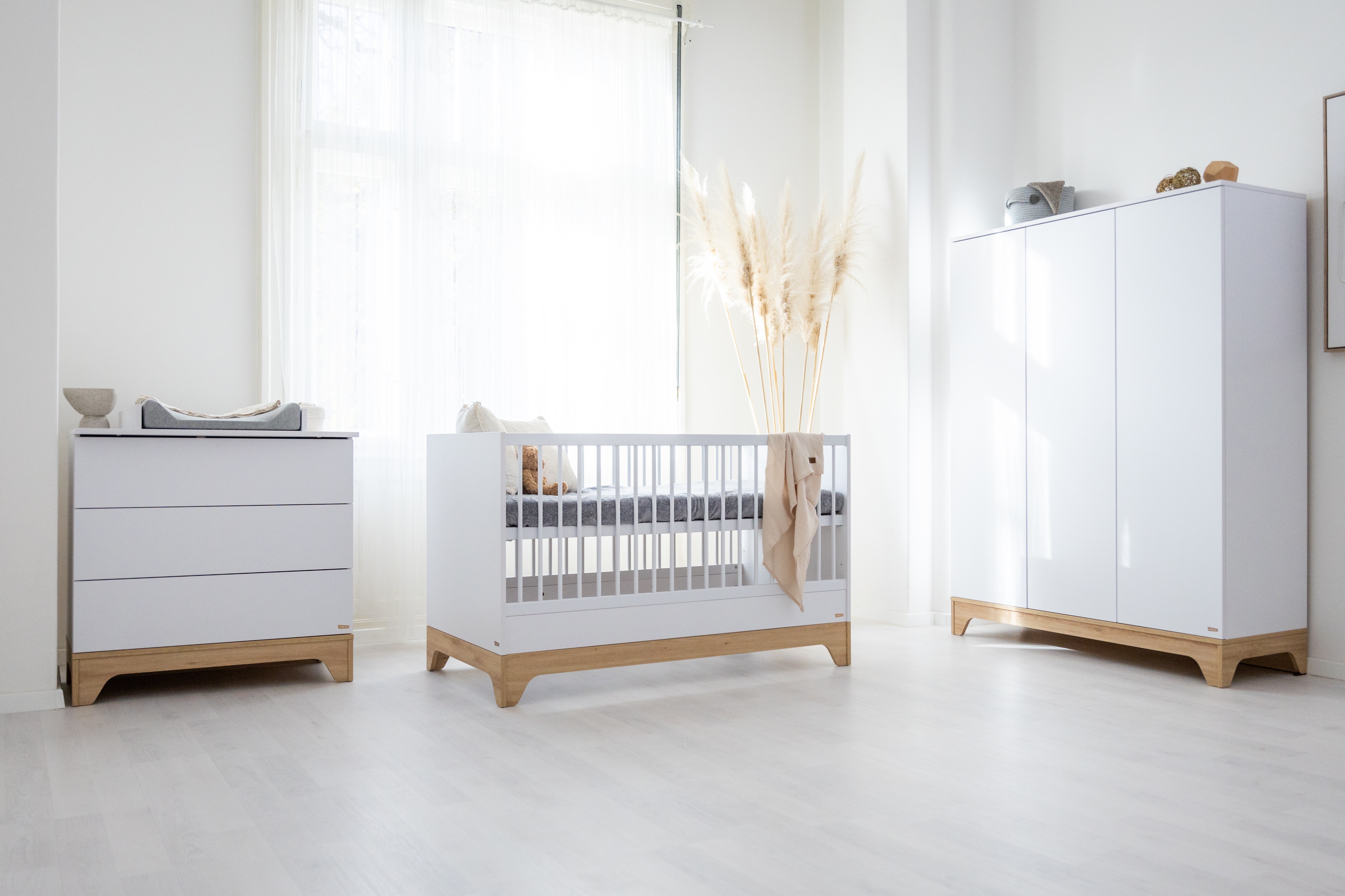 Lumina White voodi 120x60