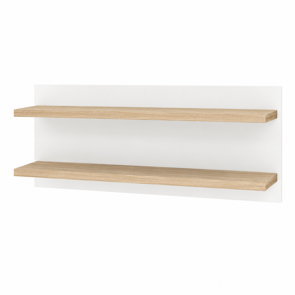 Flip White & Oak Wallshelf