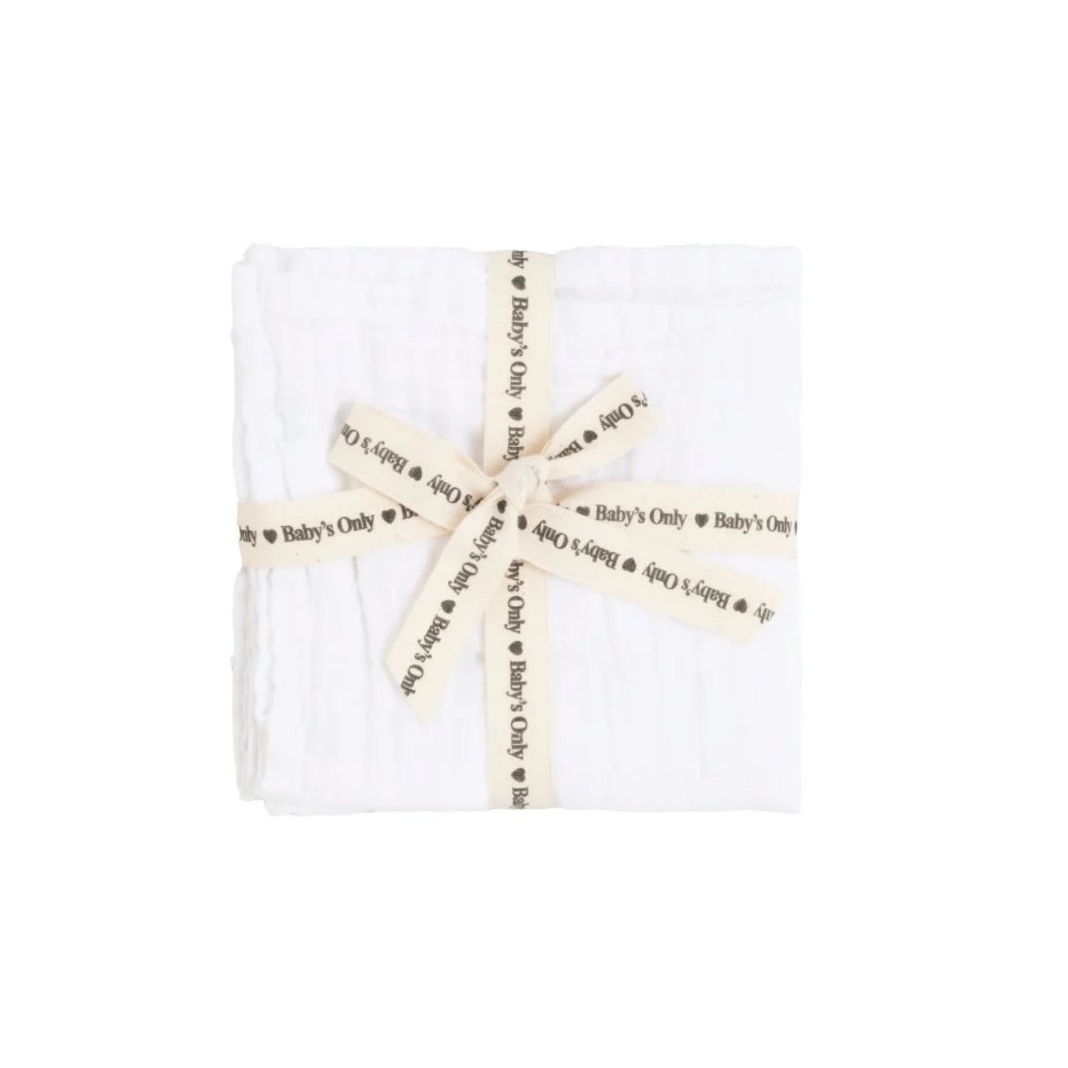 Musliinid Valge 30×30 cm – 3 tk